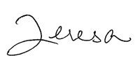 Teresa Allen Signature